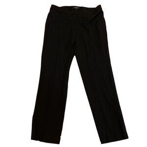 Lafayette 148 Women’s Size 12 34 Black Pants Side Zipper NWT $278